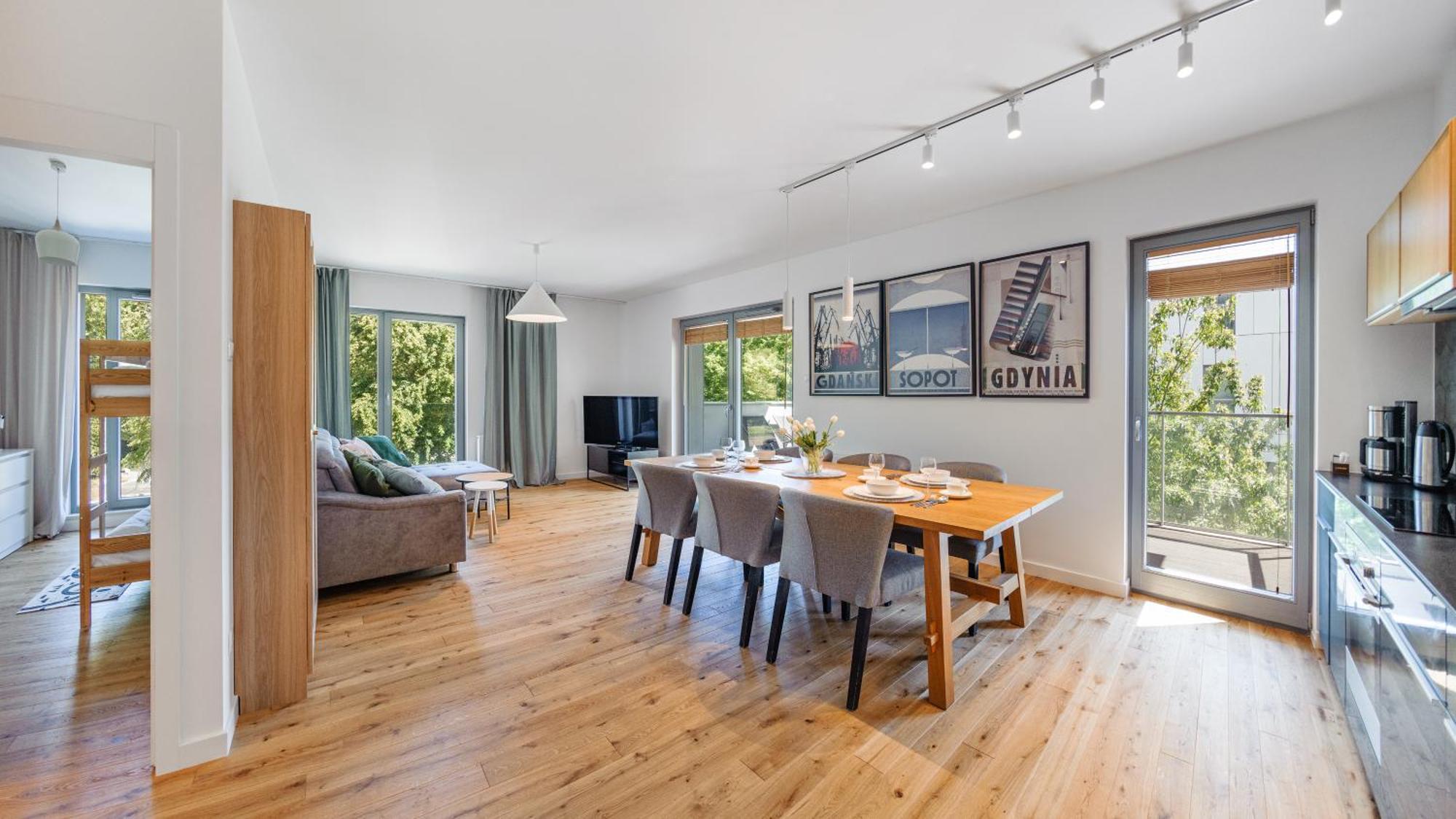 Apartamenty Sun & Snow Nadmorze Gdańsk Kültér fotó