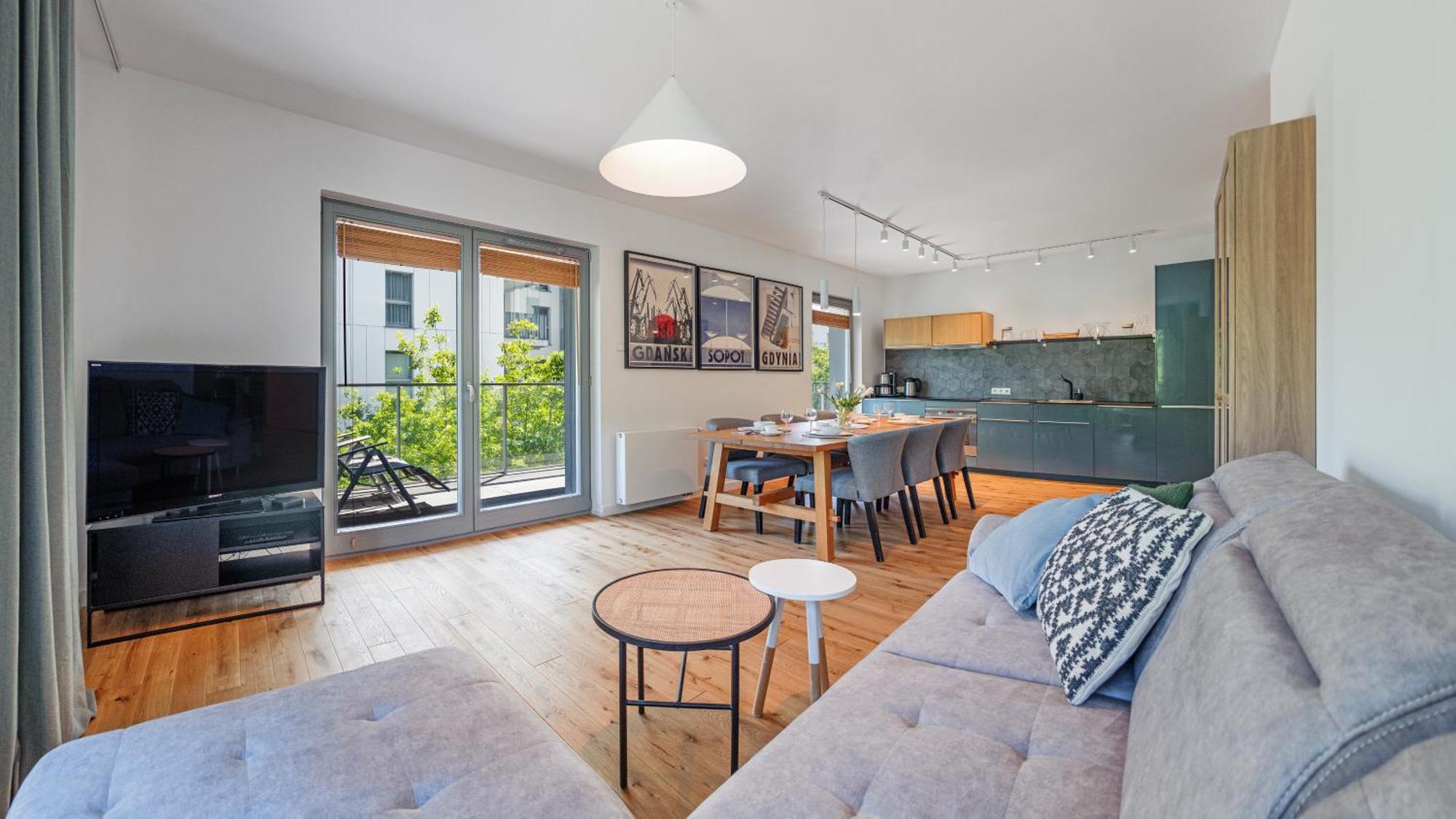 Apartamenty Sun & Snow Nadmorze Gdańsk Kültér fotó